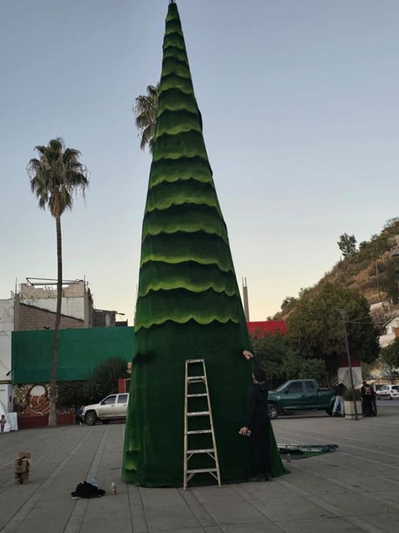 Instalación monumental para plaza pública